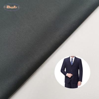 China Hertz Suit Clothes Textiles 100% Polyester Woven Lining Viscous Fabric Elastic For Clothing for sale