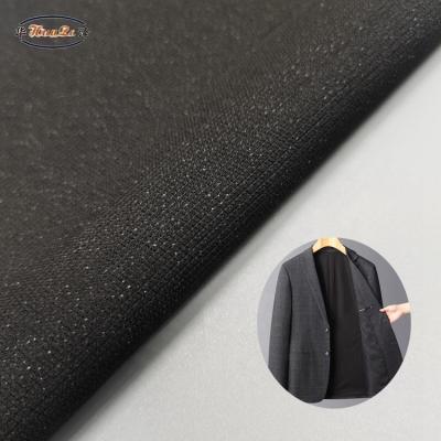 China Hertz Manufacturer Ripstop Fusible Polyester Woven Elastic Interlinings Eco-Friendly for sale