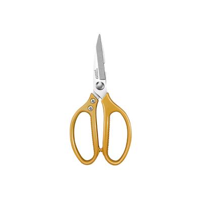 China Three Generations Bottle Opener Helper Professional Kitchen Golden Sharp Scissors J0321 for sale