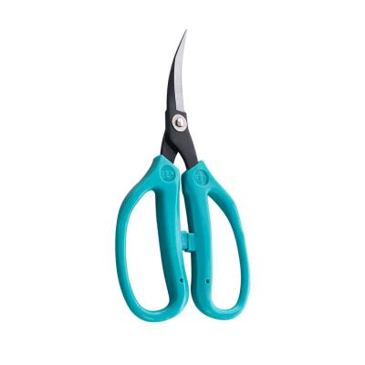 China Ju Zhengsheng Curved Carbon Steel 160 Shif Adult Steel Small Zig Zag Scissors J0434 for sale