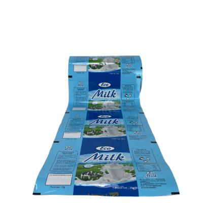 China Good Quality Moisture Proof Custom Sachet Packaging Roll Film For Milk Powder for sale