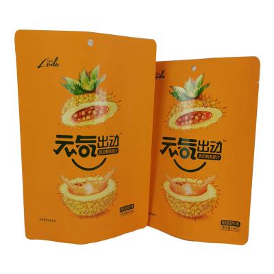 China Safety Stand Up Fruit Candy White Food Grade Paper Jelly Pouch Paper Jelly Juice Bag Packaging Ziplock Packaging for sale