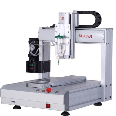 China Factory made in china high quality cost effective dinghua SMT automatic hot glue dispenser robot for sale