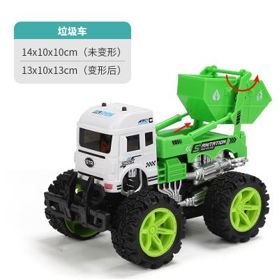 China Deformation Car Vehicle Toys For Children Waste Transfer Vehicle AP17 for sale