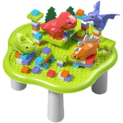 China Wholesale Mini Quality Children 4D Dinosaur Building PP Table 4D Dinosaur Building Toys for sale