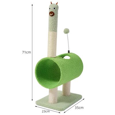 China Wholesale Viable MIAOXIANER Cat Tree Cat Tree House Universal Cat Trees Scratcher for sale