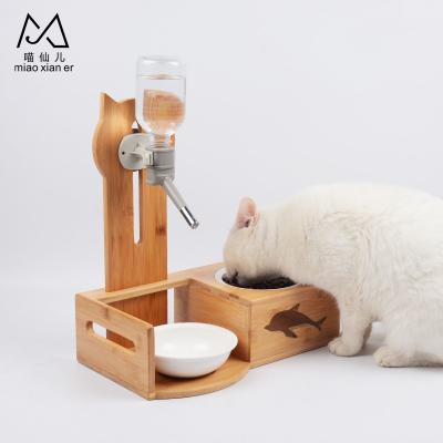 China Sustainable Hot Sale Pet Water Dispenser Pet Automatic And Adjustable Drinking Water Stations for sale