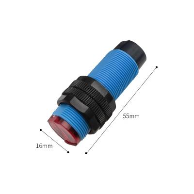 China Industrial Material Shell Stable Performance Durable Blue Factory Metal ABS PM18S Position Sensor On And Off Inductive Proximity Switch Sensor for sale