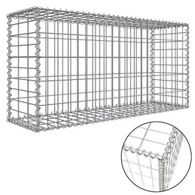 China Corrosion Resistance Skillful Design Low Carbon Steel Wire Galvanized Gabion Mesh Fence Narrow Gabion Boxes Steel Wire for sale