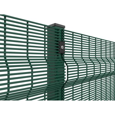 China Easily Assembled Security Fence Accessories Finely Processed Metal Fencing Panels Anti Climb Use For Farm Fence for sale