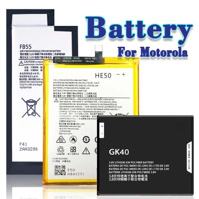 China OEM Factory Full Range Mobile Phone Battery HE50 FB55 GV40 Battery For Motorola G1 G2 G3 G5 G6 G7 G8 G9 Power for sale