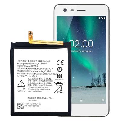 China Original HE335 Mobile Phone NK6 Quality Mobile Phone Battery For Nokia 6 for sale