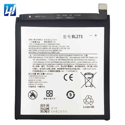 China Rechargeable Cell Phone BL273 K8+ Li-polymer Mobile Phone Battery For Lenovo K8 Plus for sale