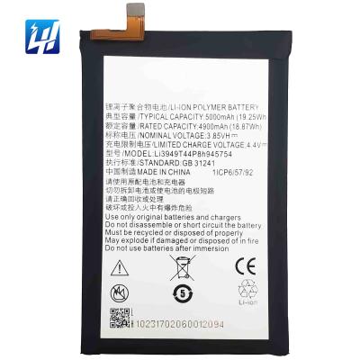 China Brand New Mobile Phone Li3949T44P8h945754 2021 Real Capacity A610 PLUS Mobile Phone Battery For ZTE Blade A610+ for sale