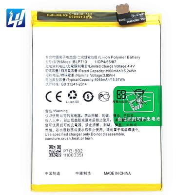 China Rechargeable Cell Phone BLP713 Li-Polymer Battery For realmec3 pro Realme X Lite Realme 3 Pro Battery for sale