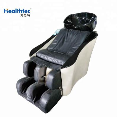 China Luruxy Full Body Massage Fiberglass Shampoo Bed Shampoo Chair Luxury Spa Bed for sale