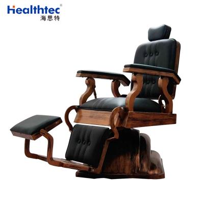 China Healthtec Cheap Classic Industrial Salon Furniture Barber Chair for sale