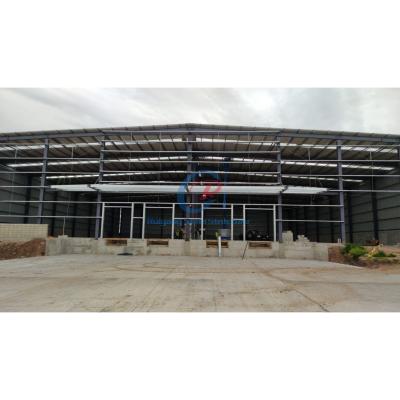 China Lightweight Sustainable Steel Structure PEB Modern Architecture Steel Structures for sale