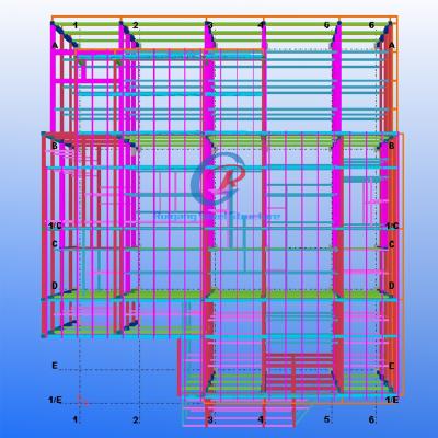 China Modern Wide Span Steel Buildings Multi Storey Lightweight Metal Building for sale