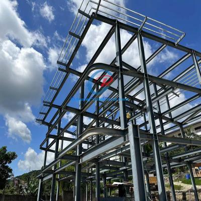 China Durable Multi-Storey Steel Building System , Commercial Steel Frame Building Construction for sale