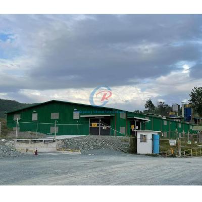 China Contemporary Commercial Steel Structure Building  With Coating Cycle Extension for sale