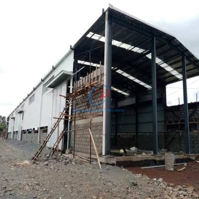 China Modern PEB Steel Structure Construction For Industrial / Commercial for sale