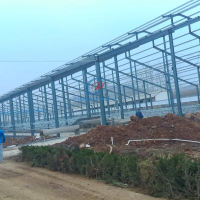 China Fabricage van staalconstructies op maat, Prefabricated Metal Building Construction Te koop