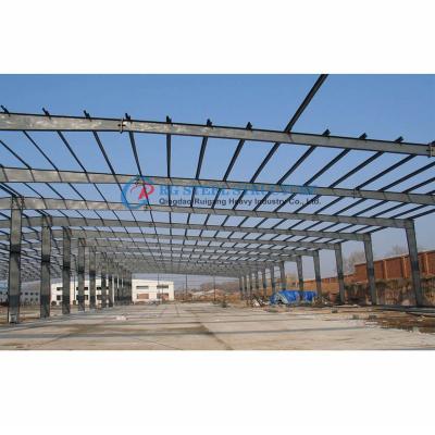 China Industrial Steel Structure Warehouse Lightweight With Fire Rated Connection for sale