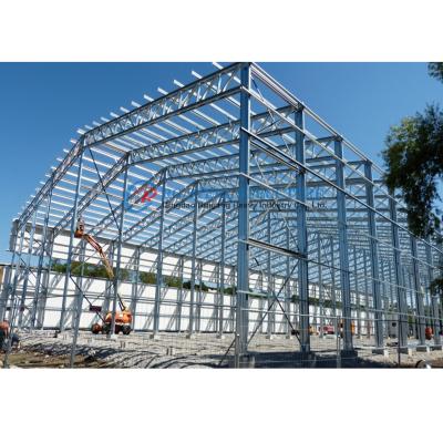 China Custom Light Steel Structure Warehouse , Steel Frame Warehouse Building for sale