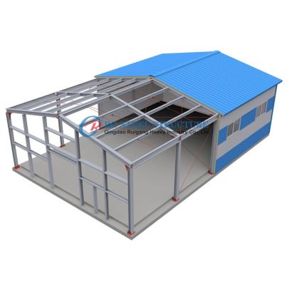 China Lightweight Clear Span Metal Structures , Large Scale Storage Steel Buildings for sale