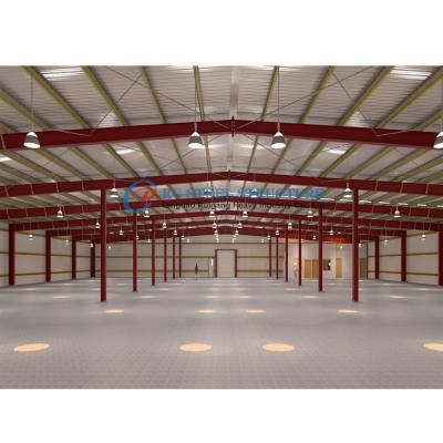 China Lightweight Prefabricated Steel Structure Warehouse Building Custom Design for sale