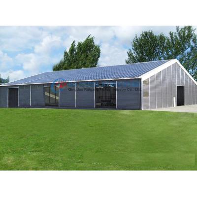 China Painted / Galvanized Steel Structure Prefab Workshop With Precision Engineering for sale