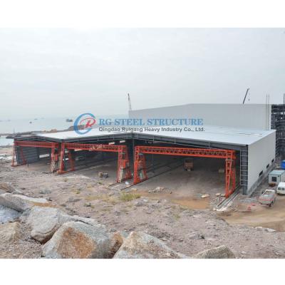 China Multi Span Steel Structure Workshop Building , Large Scale Industrial Steel Structure for sale