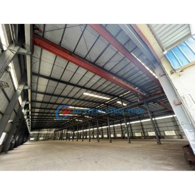 China Advanced Steel Structure Building Prefabricated Steel Frame Construction for sale