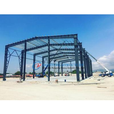 China Insulated Steel Frame Buildings , Eco Friendly Steel Structural Construction for sale