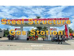 steel structure gas station