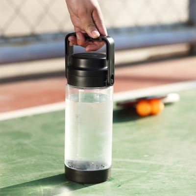 China Food grade 1500ml viable easy take size large gym tritan drinks jug clear water sports plastic big water bottle for sale