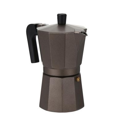 China 2021 Hot Selling High Quality Stovetop Moka Pot Home Use Removable Coffee Pot Viable for sale