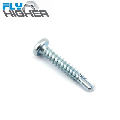 China M4.2X13 Self-Drilling Steel Cross Recessed Pan Head Screw for sale