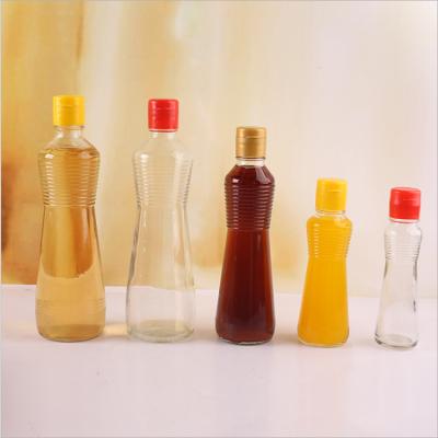 China Food Suppliers Glass Sesame Oil Bottle Hot Sauce Bottle Empty Tomato Sauce Bottle Food Packaging for sale