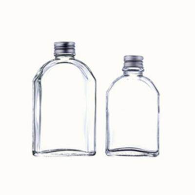 China Beverage Beverage Bottle Wine Bottle Can Be Customized Logo Milk Glass Bottle Manufacturer Stain Wholesale for sale