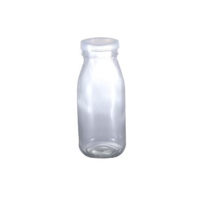 China Beverage manufacturer wholesale 500ml 600ml thickened foreign milk pudding bottle sealed milk pudding wine bottle glass bottle for sale