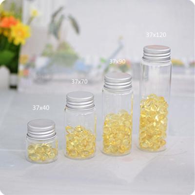 China 25Ml 50Ml 70Ml 100Ml 120Ml High Clear Medical Lab Chemical Lab Reagent Bottle Borosilicate Capsule Glass Bottle for sale