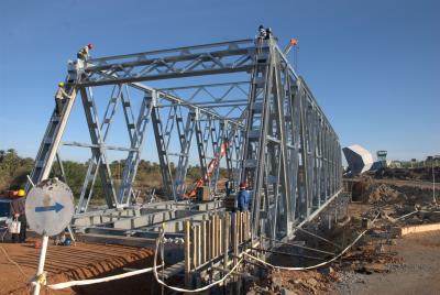 China Geprefabriceerd Staal Warren Iron Truss Bridge Te koop