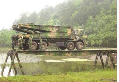 Chine Pont mécanisé lourd simple automatique de plate-forme d'envergure pour le transport provisoire à vendre