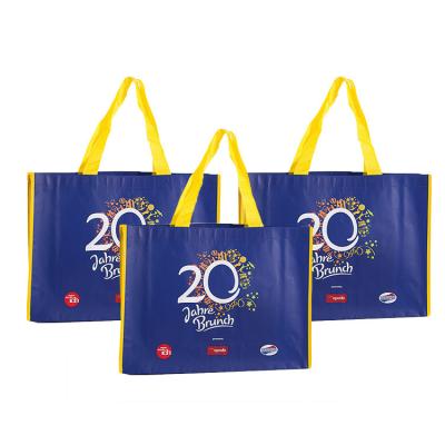 China Three Dimensional Custom Logo Handled Reusable Foldable Nonwoven Shopping Bag Shopping Bag Gift Promotional Bags for sale