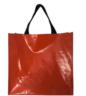 China Promotional high quality laminated portable nonwoven bag reusable grocery packaging bag fabric/nonwoven shopping bag/reusable shopping bag for sale