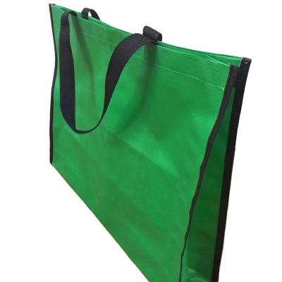 China Hot-selling Portable Reusable Reusable Shopping Bag Custom Logo Eco-friendly Fabric for sale