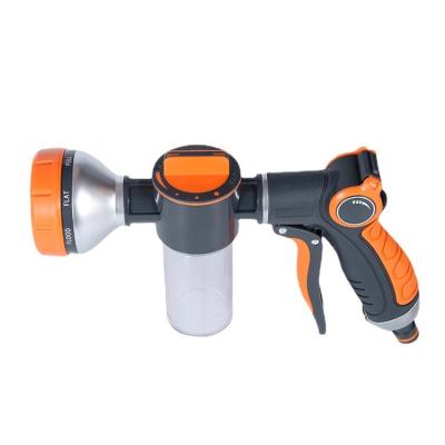 China Variable Flow Control Hot Selling Expandable Hose Spout One Models Foam Dispenser High Quality ABS Plastic Garden Moss Pot Water Hose Sprayer for sale