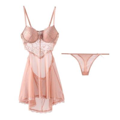 China Sexy Women Lingerie QUICK DRY Lace Up Lovely Sleepwear Sexy Pajamas for sale